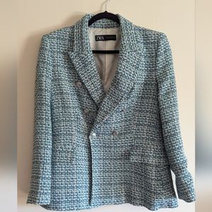 Zara tweed blazer